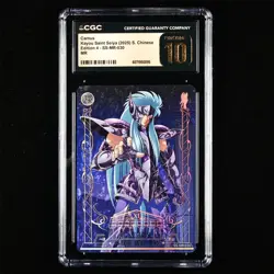 CGC Pristine 10 KAYOU 2025 Saint Seiya CCG Card SS-MR-030 Camus - Image 1