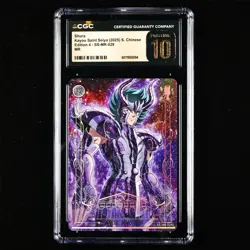 CGC Pristine 10 KAYOU 2025 Saint Seiya CCG Card SS-MR-029 Shura - Image 1