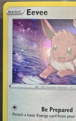 Pokemon Cards 3 Card Lot Eevee Bundle Pokemon TCG Common Holo V Pokemon Card Lot - Image 2