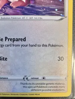 Pokemon Cards 3 Card Lot Eevee Bundle Pokemon TCG Common Holo V Pokemon Card Lot - Image 4