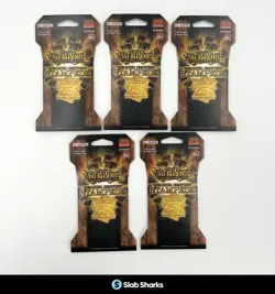 YU-GI-OH TCG QUARTER CENTURY STAMPEDE 25TH 1ST EDITION SEALED PACKS LOT OF 5 - Image 1