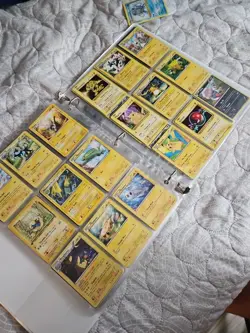 Pokemon Binder Set ~200 Cards Most From About 2016 - Image 1