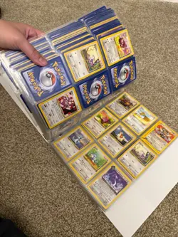Pokemon cards bulk. About 350 cards from 90s- early 2000s. Good-okay condition - Image 2