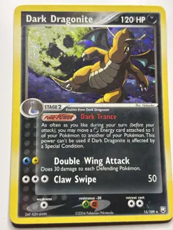 Dark Dragonite 1/109 EX Team Rocket Returns Rare Holo Pokemon Card - Image 1