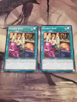 Yugioh - Shared Ride SR07-EN033 NM 1st ed Common x2 - Image 1