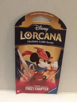 NEW Disney Lorcana The First Chapter Trading Card Game Mickey Mouse Art Pack - Image 1