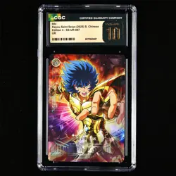 CGC Pristine 10 KAYOU 2025 Saint Seiya CCG Card SS-UR-087 Ikki - Image 1