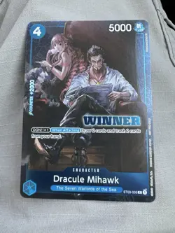 Dracule Mihawk (Winner Pack Vol. 4) ST03-005 One Piece Promotion Cards Foil - Image 1