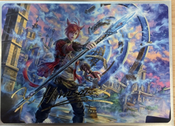G'raha Tia SCion Reborn (19) - Art Card (Gold-Stamped) - MtG Final Fantasy - NM - Image 1
