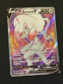 Hisuian Zoroark V SWSH297 SWSH: Sword & Shield Promo Cards Holo - Image 1