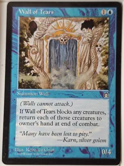Wall of Tears - Stronghold - Magic the Gathering MTG Nice! - Image 1
