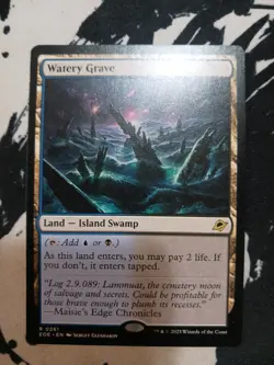 Watery Grave EOE Edge of Eternities MTG NM - Image 1