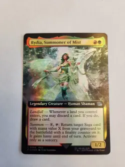MTG Fin Rydia, Summoner of Mist #504 Extended Art Foil. - Image 1