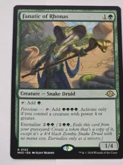 MTG - Fanatic of Rhonas - Modern Horizons 3 - Image 1