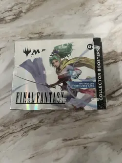 Magic The Gathering Final Fantasy Collector Booster Box NEW SEALED IN HAND MTG - Image 1