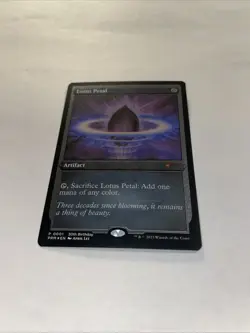 Lotus Petal Foil Etched Promo MTG NM - Image 1