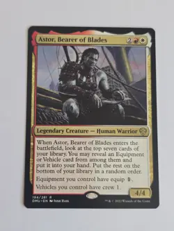 Astor, Bearer of Blades ~ Dominaria United [ NearMint ] [ Magic MTG ] - Image 1