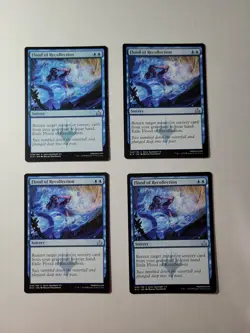 Flood of Recollection Playset (4x) Rivals of Ixalan MTG 038/196 NM RIX - Image 1
