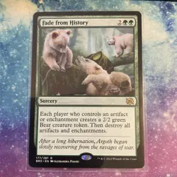 Fade from History (REGULAR) x1 - MTG The Brothers' War BRO #177 - Image 1