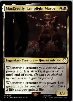 MacCready, Lamplight Mayor - R - Universes Beyond: Fallout - 108 - NM - Regular - Image 1