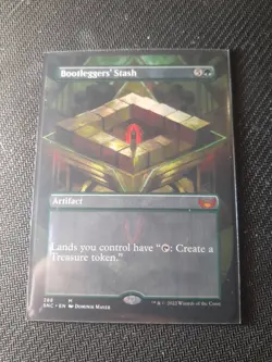 Bootleggers' Stash BORDERLESS - Streets of New Capenna MTG - Image 1