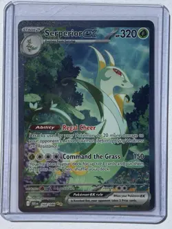 Pokemon TCG Serperior EX Special Illustration Rare SIR 164/086 FRESH PACKED - Image 1