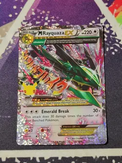 M Rayquaza EX Celebrations 2021 Holo 76/108 25th Anniversary Pokemon TCG RARE - Image 1