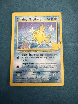 Pokemon TCG Shining Magikarp 66/64 Celebrations: Classic Collection Holo - Image 1