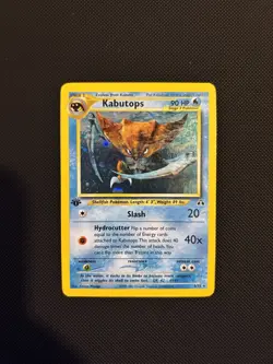 Kabutops 6/75 Holo Pokemon Neo Discovery 1st Edition - LP - Image 1