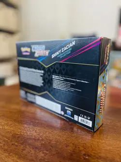 Pokemon Crown Zenith Figure Collection Box Shiny Zacian Factory Sealed 820650851636 - Image 2