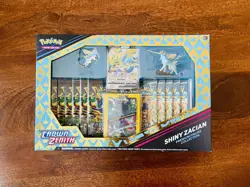 Pokemon Crown Zenith Figure Collection Box Shiny Zacian Factory Sealed 820650851636 - Image 3