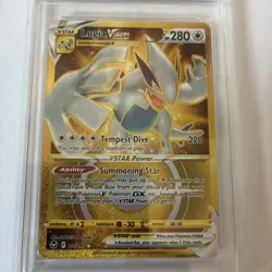 Lugia VStar Holo 211/195 Get Graded Mint 9.5 Pokemon Card Silver Tempest Rare - Image 4