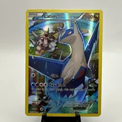 Pokemon TCG Latios XY79 XY Black Star Promo Full Art Ultra Rare Holo - Image 1