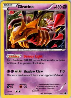 Pokemon | XY Promos | Giratina - | XY184 | Holo | NM - Image 1