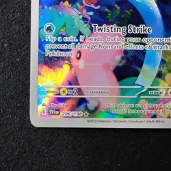 Pokemon TCG Wiglett 206/198 SV01: Scarlet & Violet Base Set Illustration Rare NM - Image 5