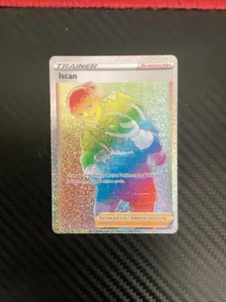 Iscan 207/196 Full Art Rainbow Secret Rare Pokemon 2022 Lost Origin NM - Image 1