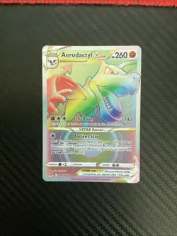 Aerodactyl VSTAR 199/196 SWSH10: Lost Origin Secret Rare - NM - Image 1