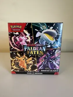 Pokemon Scarlet & Violet Paldean Fates Booster Bundle | Brand New & Sealed - Image 1