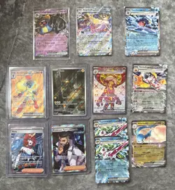 Pokemon TCG Paradox Rift EX, Full Art, Trainer Bundle - Image 1