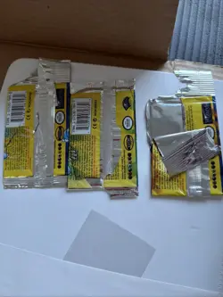 Pokemon Empty BASE SET Booster Pack Wrappers x3 (1999) - Image 2