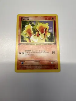 Pokemon | Ponyta | 1st Edition Team Rocket 64/82 Uncommon | NM Near Mint - Image 1