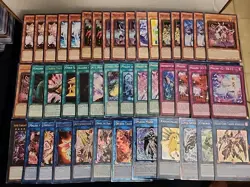Yugioh 43 Card @Ignister Maliss Deck Core Cyberse Underground White Rabbit - Image 1