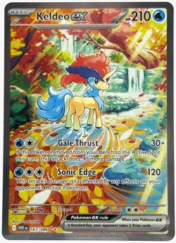 Pokemon Keldeo ex White Flare 167/086 Special Illustration Rare TCG - Image 1