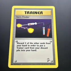 Item Finder 103 WOTC Pokemon Vintage Base Set - Image 1