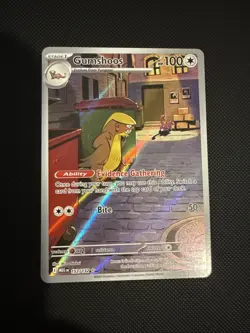 Pokemon TCG: Mega Evolutions Gumshoos 153/132 Mint - Illustration Rare - Image 1