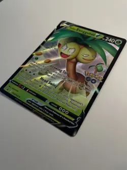 Pokemon TCG Alolan Exeggutor V SWSH Black Star Promos SWSH225 Holo Promo - Image 2