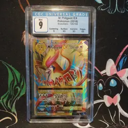 Pokemon XY Mega Evolutions Pidgeot EX Mega Ultra Rare Holo Foil CGC 9 - Image 1