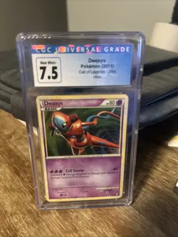 Deoxys 2/95 Call of Legends Holo CGC 7.5 Pokemon - Image 1