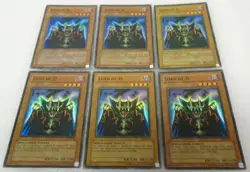 Lot of 6 Yugioh SDK-041 Lord of D. Super RARE Unlimited NRMT+ *A* - Image 3