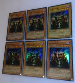 Lot of 6 Yugioh SDK-041 Lord of D. Super RARE Unlimited NRMT+ *A* - Image 5